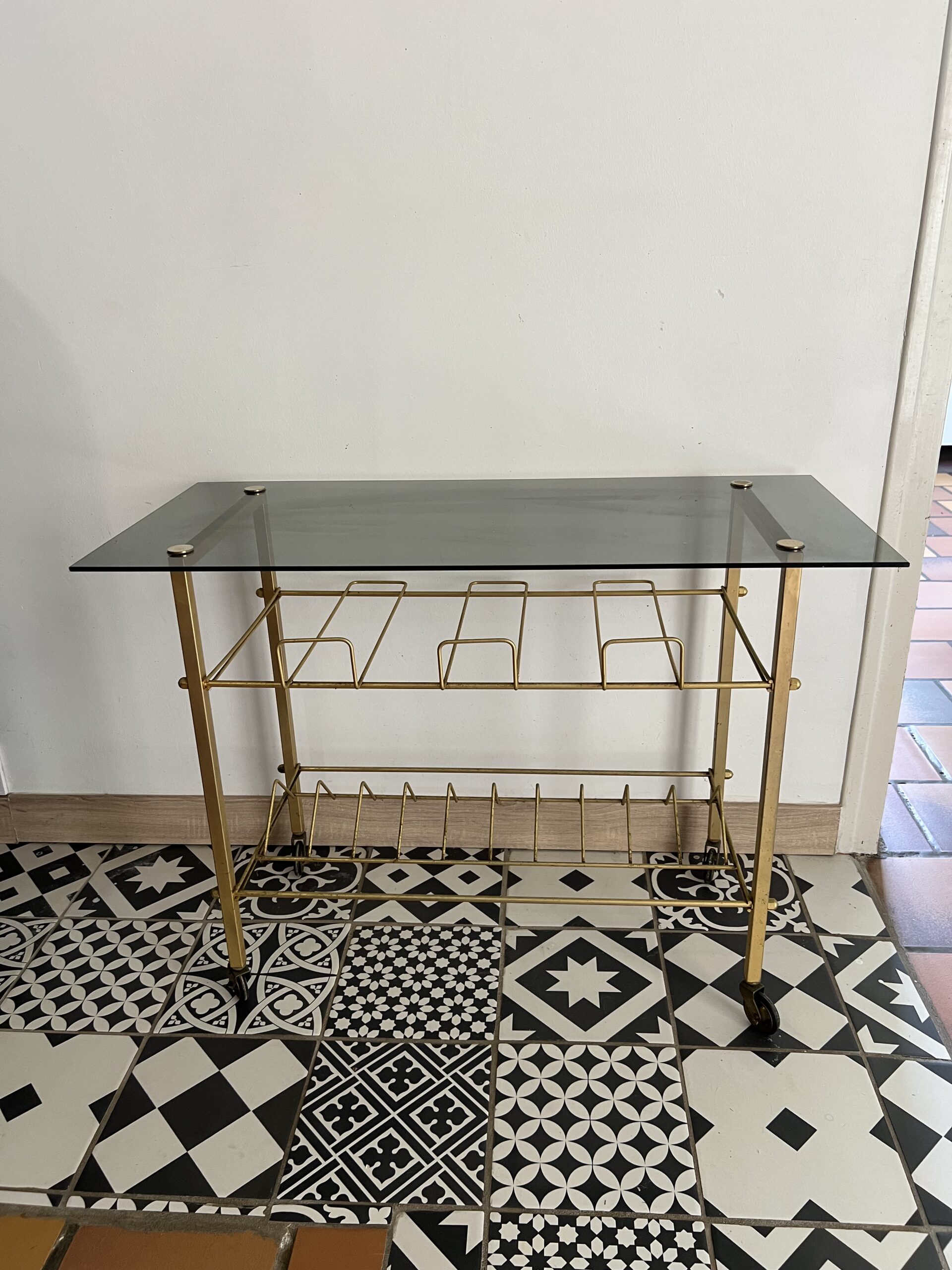Table basse vintage - débarras rochefortais