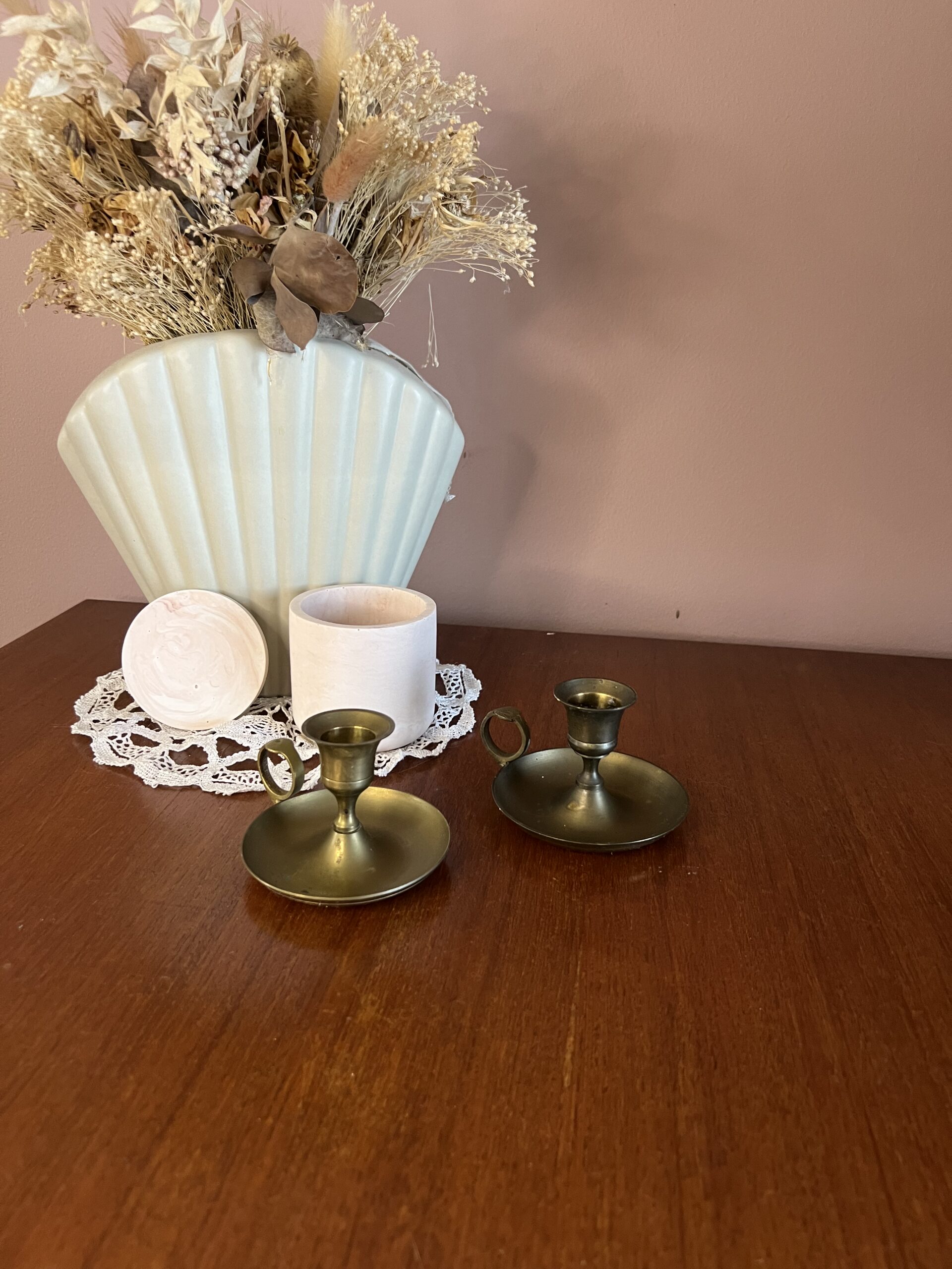 Bougeoirs en bronze - débarras rochefortais Bougeoirs en bronze - débarras rochefortais