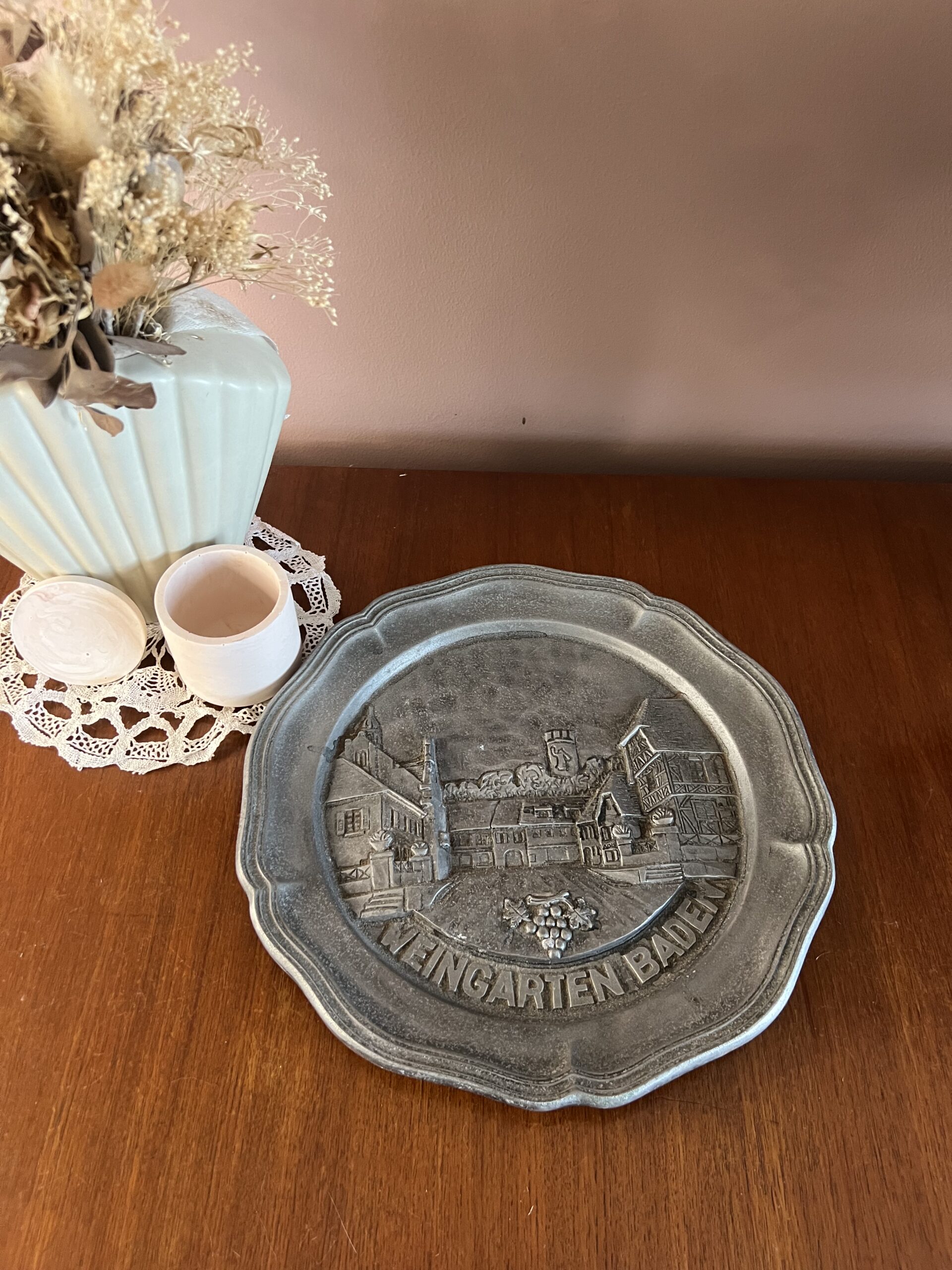Assiette décorative - débarras rochefortais