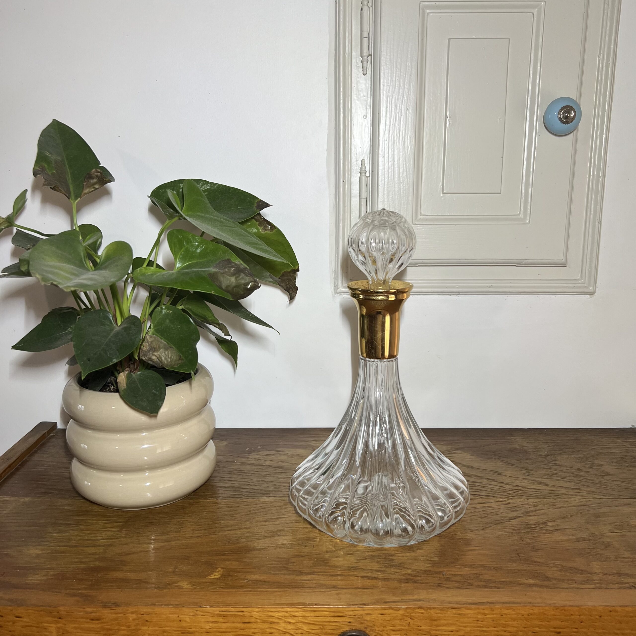 carafe en verre - debarras rochefortais