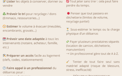 erreurs à éviter dans un débarras