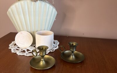 bougeoirs en bronze