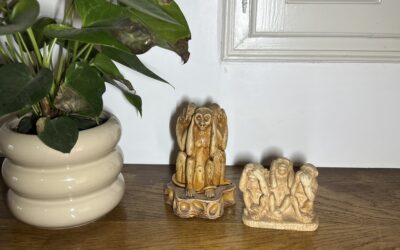 lot singes en résine